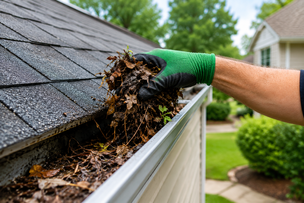 Gutter cleaning estimate in Fairfield County